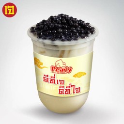 น้ำเต้าหู้ + ป๊อปงาดำ