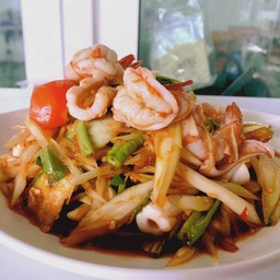 ตำทะเล ปลาร้า