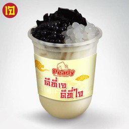 น้ำเต้าหู้ทรงเครื่อง (ป๊อปงาดำ+เฉาก๊วย+บุกแท้)