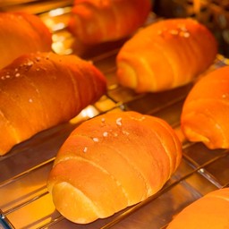A shio pan - ham cheese