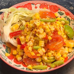 ตำข้าวโพด