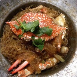 ปูม้าอบวุ้นเส้น