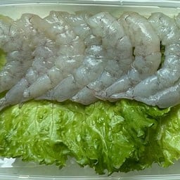 กินกุ้งพุงป่อง-กุ้งแช่น้ำปลาแซลมอนซีฟู้ด