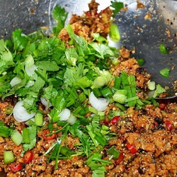 ลาบปลาดุกย่าง