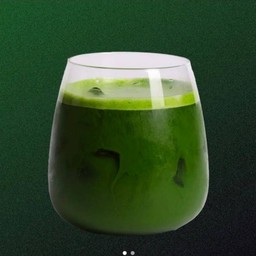 (Ceremonial) Clear Umi matcha + น้ำแร่ฟูจิ