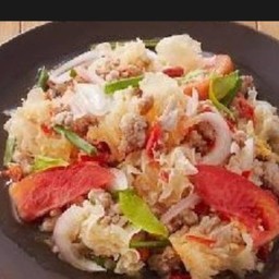 ยำเห็ดขาวกรุบๆ