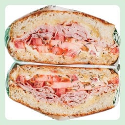 ham and cheese with tomato