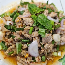 ลาบเนื้อสุก