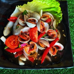 ยำหอยแครง