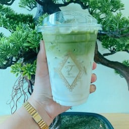 มัทฉะลาเต้เย็น