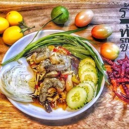 ตำกุ้งสดปลาร้า