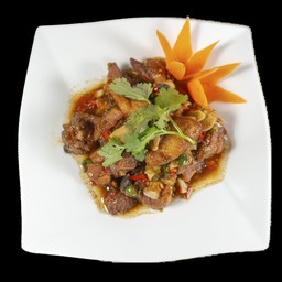 ဝက်နံရိုးချဥ်စပ်  PORK RIB SPICY & SOUR