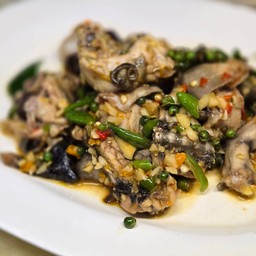 กบผัดพริกสด