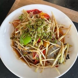 ตำปลาร้ากุ้งสด