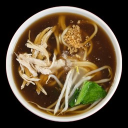 ကြက်သားကော်ရည် ราดหน้าหมี่-ไก่ CHICKEN STARCHY GRAVY NOODLE