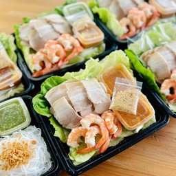 เมี่ยงกุ้ง+หมูสามชั้น