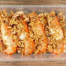 กุ้งทอดกระเทียมพริกไทย
