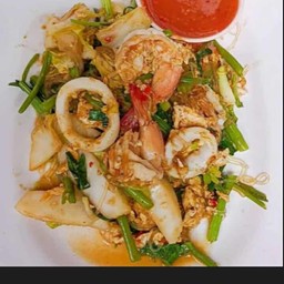 สุกี้แห้งทะเล