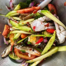 ยำมะม่วงปูม้า