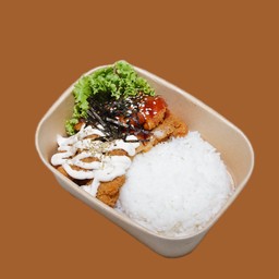 ข้าวไก่ทูโทน