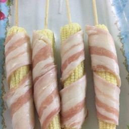 ข้าวโพดอ่อนพันสามชั้น