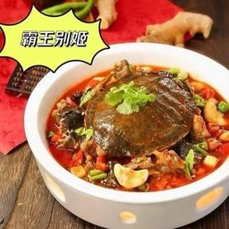 ตะพาบ เครื่องเทศจีน+ แอปเปิ้ลฟูจิ1ลูก甲鱼