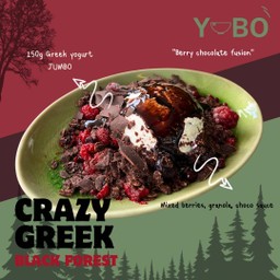 เครซี่กรีกจัมโบ้! เเบล็คฟอเรสต์ Black forest Crazy Greek