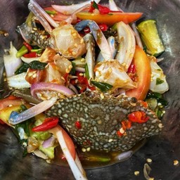 ยำปูม้าปลาร้า