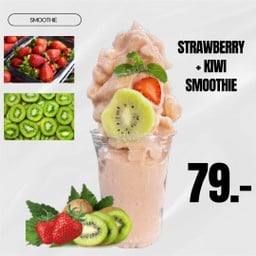 สตรอเบอร์รี่+กีวี่ สมูทตี้