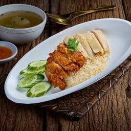 A4 ข้าวมันไก่ผสม