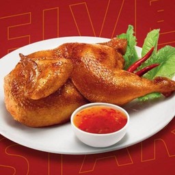 ไก่ย่างสูตรต้นตำรับ (ครึ่งตัว)