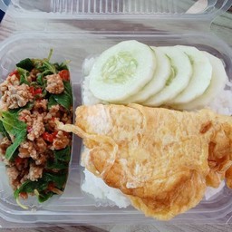 กระเพราหมูสับ