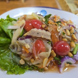 ยำวุ้นเส้นหมูยอ