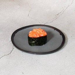 Sushi แซลมอนสับ