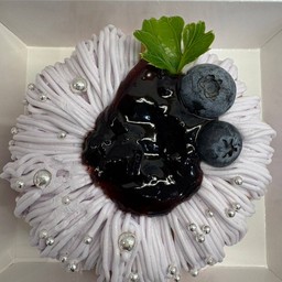 มิินิเค้กครีมสดบลูเบอรี่