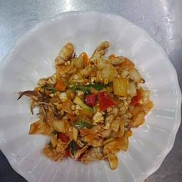 ปลาหมึกผัดไข่เค็ม(ใหญ่)