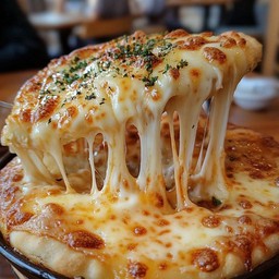 (แผ่นละ) ปังพิซซ่าชีส