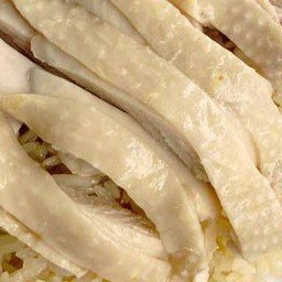 Chicken Congee with Chicken Fat
โจ๊กมันไก่