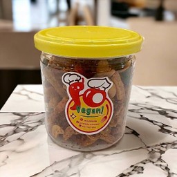 น้ำพริกไก่กรอบ(มังสวิรัติ)