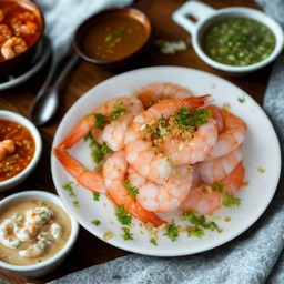 กุ้งลวกจิ้ม
