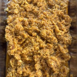 ငါးမွှေဟင်း  STIR-FRIED FISH CURRY
