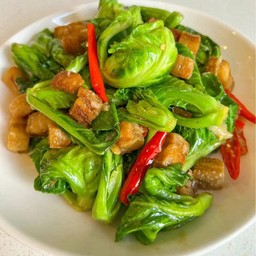 แขนงหมูกรอบ(กับข้าว)