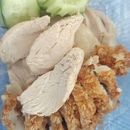 ไก่ต้มไก่ทอด เป็นกับ