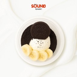 Greek yoghurt (กรีกโยเกิร์ต Oreo + ผลไม้ 1 อย่าง)