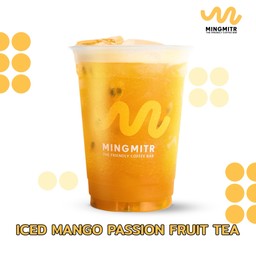 Iced Flavored Fruit Tea Mango-Passion fruit