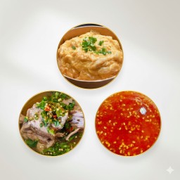 เซตสุดฮิต ต้มแซ่บเล้ง ข้าวไข่ข้นคลาสสิค น้ำจิ้มซีฟู้ดรสเด็ด