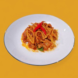 พริกแกงหมูหมักหน่อไม้ต้ม/หน่อไม้ดอง