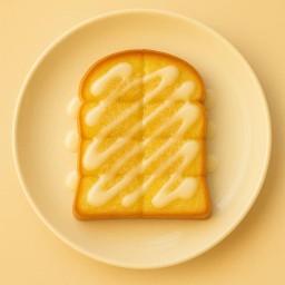 Golden Sweet Toast (ปังปิ้ง เนยนมน้ำตาล)