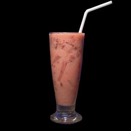 စတော်ဘယ်ရီသီးဖျော်ရည် นมสดสตอเบอรี่ STRAWBERRY JUICE