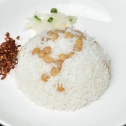 ပဲပြုတ်ထမင်းဆီဆမ်း WHITE RICE WITH BOILED PEAS